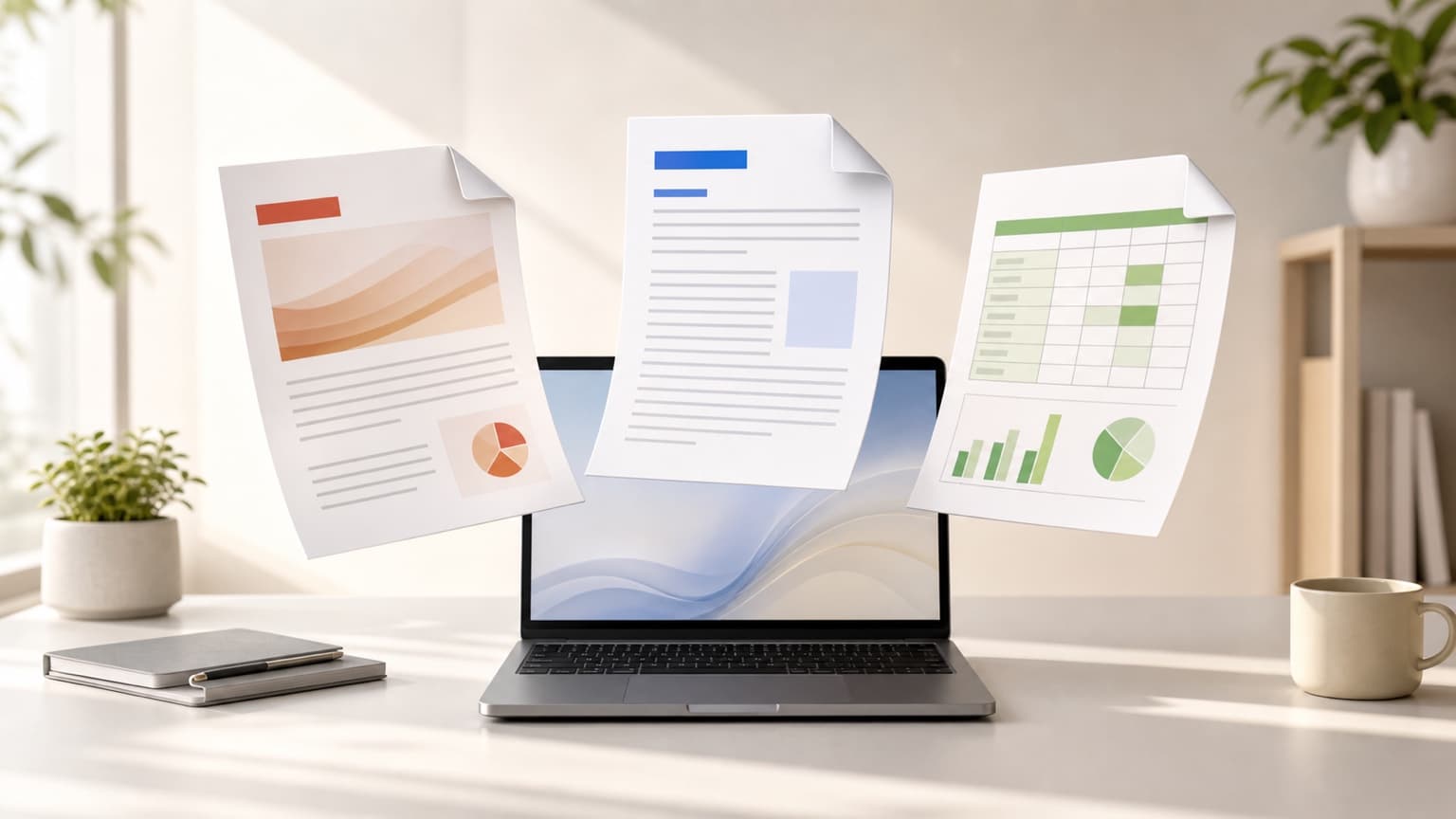 ChatGPTでPDF・Word・Excelを作る方法|形式別の手順と失敗しない頼み方