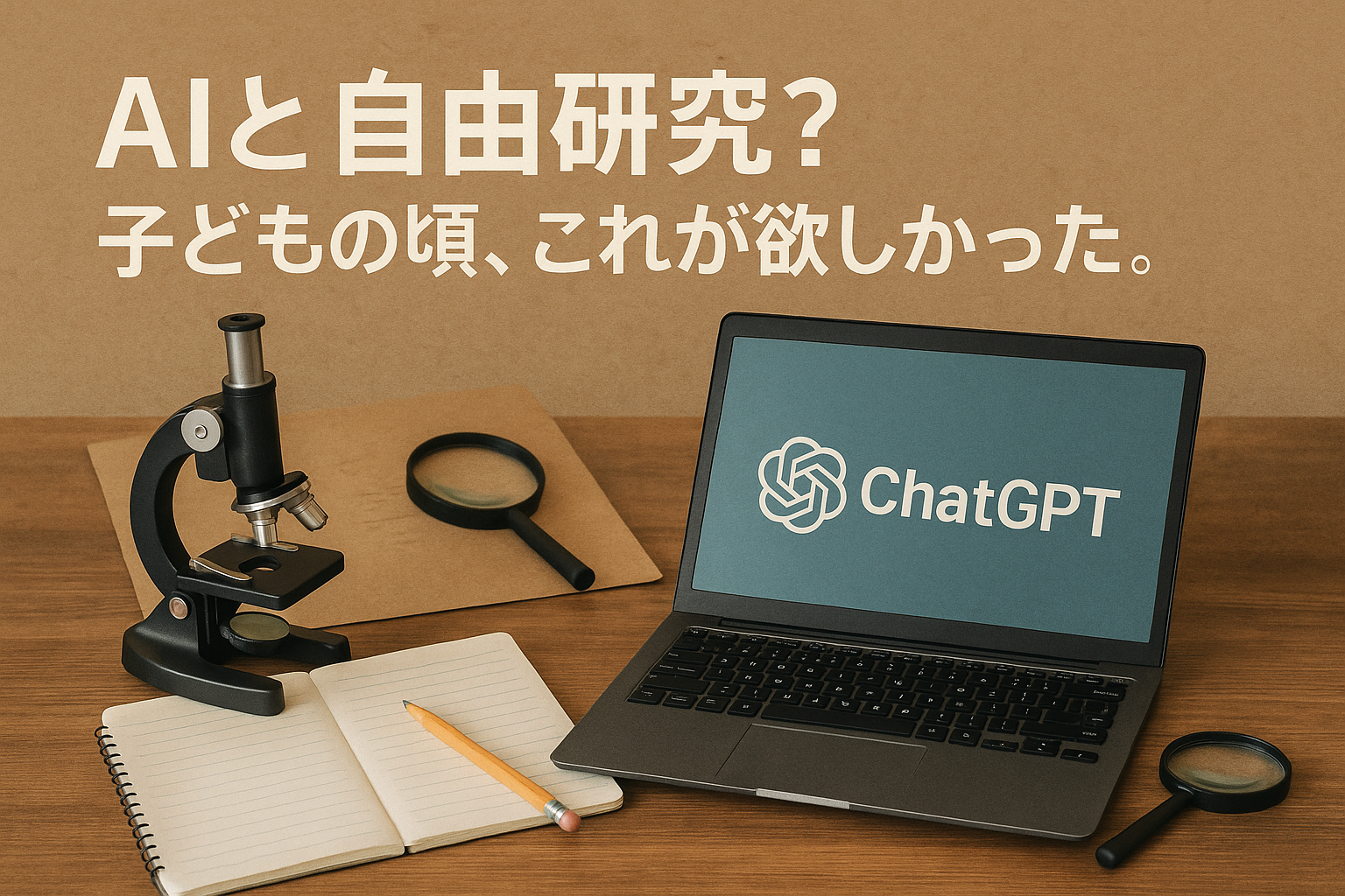 Student working on a summer research project with AI assistance