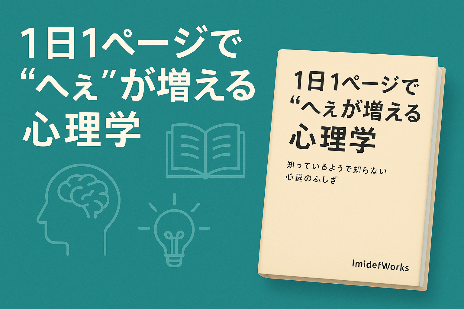 1日1ページで“へぇ”が増える心理学