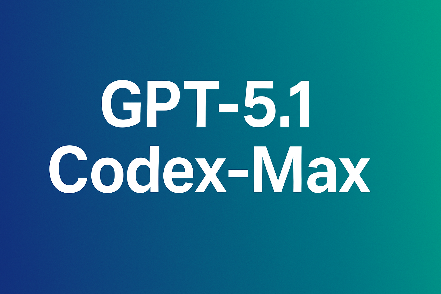 GPT-5.1-Codex-Maxの象徴ビジュアル