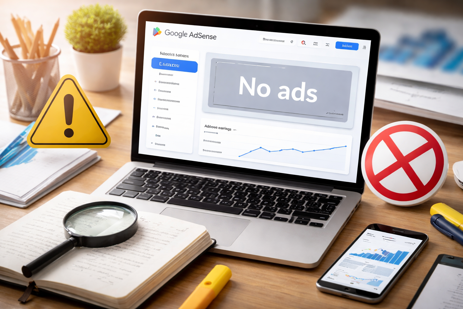 AdSense ready screen